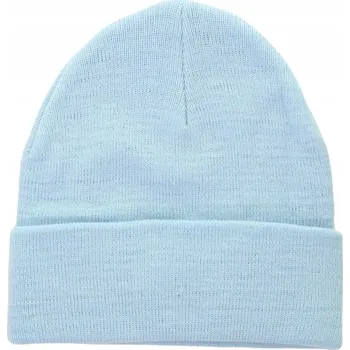 Čepice Pieces čepice beanie modrá, univerzální velikost