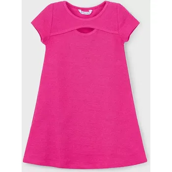 Dívčí šaty Dívčí šaty Mayoral 3924.6F.Mini.PPYA růžová 43X, vel. 98