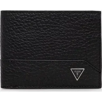 Peněženka Kožená peněženka Guess BARCELLONA SMBAGR.LEA24 černá 99X, vel. ONE SIZE