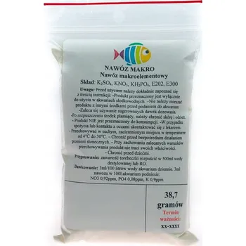 Hnojivo Hnojivo MAKRO makroprvky pro akvarijní rostliny