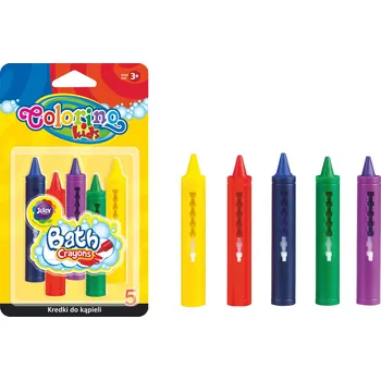 Výtvárné potřeby Colorino pastelky do vany 5ks