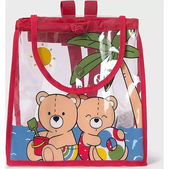 Dětský batoh Dětský batoh Mayoral Newborn červená barva, malý, vzorovaný, 9894 9894.2T.Newborn.PPYH 33X, vel. ONE SIZE