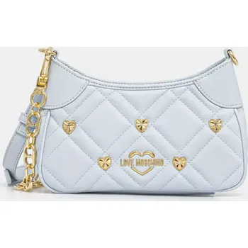 Kabelka Kabelka Love Moschino modrá barva, JC4121PP1 50X, vel. ONE SIZE