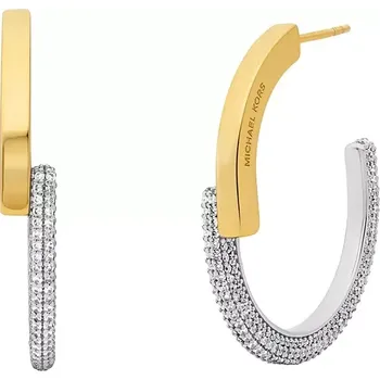 Náušnice Pozlacené stříbrné náušnice Michael Kors MKC1752CZ931 vícebarevná MLC, vel. ONE SIZE