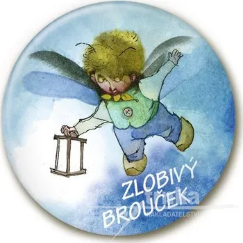 Dekorativní magnet Magnet - Zlobivý brouček
