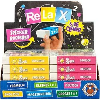 Pryž TH pryž sběratelská "násobilka" 6x3 cm