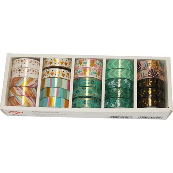 Lepicí páska Narcis Washi tape Gold 15mm*5m /25/