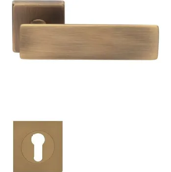 Dveřní kování Cobra dveřní kování SPRING-S PZ bronz