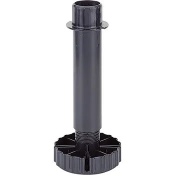 Nábytkové kování Hettich Rektifikační noha Korrekt 70151 80 mm černá