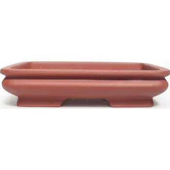 Květináč Bonsai miska 21 x 15 x 5 cm cihlová