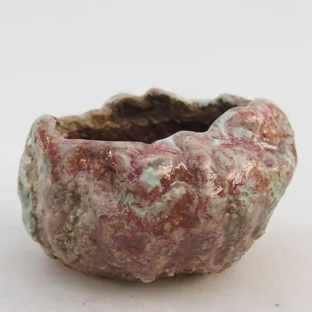 Květináč Keramická Skořápka 8,5 x 7,5 x 5,5 cm růžová