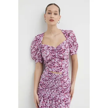 Dámská halenka Halenka s příměsí hedvábí IRO WM16NUNILA vícebarevná MLC, vel. 38