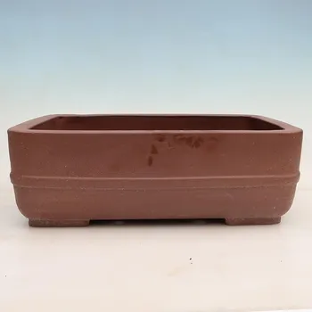 Květináč Bonsai miska 35 x 27,5 x 12 cm hnědá