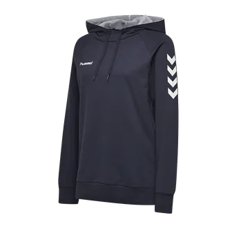 Dámská mikina Mikina s kapucí Hummel GO COTTON HOODIE WOMAN 203510-7026 Velikost XS