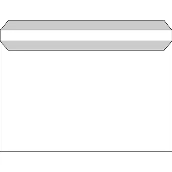 Obálka BANTEX obálka C6 bílá, samolepící /25ks/