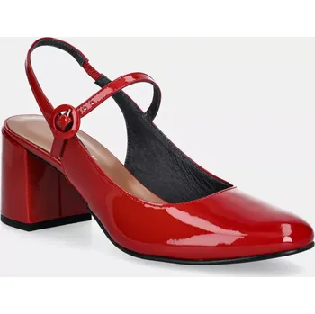 Dámské lodičky Kožené lodičky Jonak DOLLAR 3400184 červená 33X, EUR 40