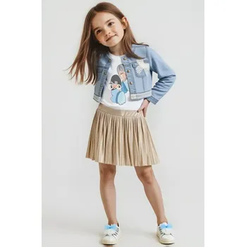 Dívčí sukně Dětská sukně Mayoral 3907.6F.Mini.PPYA béžová 08X, vel. 92