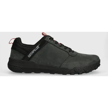 Pánské tenisky Nubukové tenisky CAT Footwear HEX READY LO P726014 šedá 90Y, EUR 43