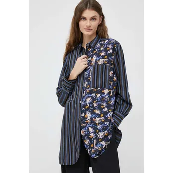 Dámská košile Košile PS Paul Smith W2R.257B.J30960 námořnická modř 59A, vel. 34