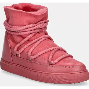 Dámská zimní obuv Kožené sněhule Inuikii Classic růžová barva, 75202-005 75202.005.Pink 30X, EUR 36