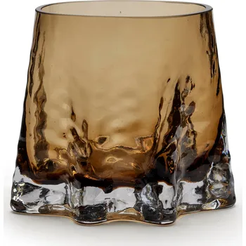 Svícen Čajový svícen Gry, střední, koňaková - COOEE