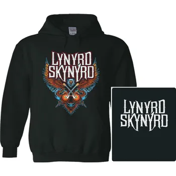 Pánská mikina mikina s kapucí Lynyrd Skynyrd - Eagle and Guitars
