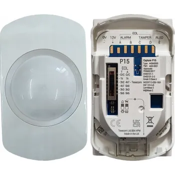 Pohybové čidlo Pohybový detektor Texecom PIR Capture-P15