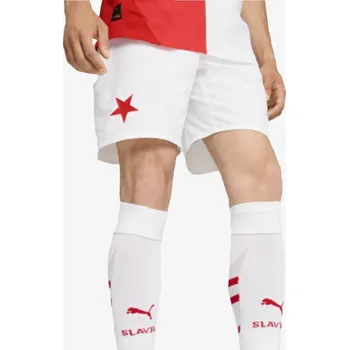 Pánská móda Puma SKS Shorts Promo - White-Red M