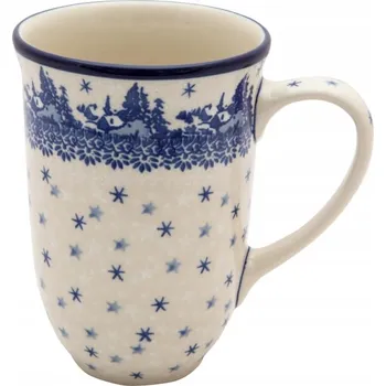 Hrnek Bolesławiec Umělecká keramika Bolesławiec keramika 500 ml