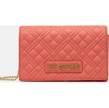 Kabelka Kabelka Love Moschino oranžová barva, JC4079PP1 32X, vel. ONE SIZE