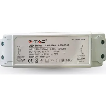 LED panel Adaptér Pro Led Panely V-Tac 29W, Stmívatelný