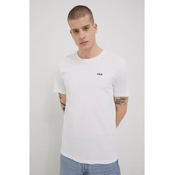 Pánské tričko Bavlněné tričko Fila Brod (2-pack) FAM0083 černá 99X, vel. L