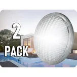 LED bazénová žárovka 25W, 2850lm, PAR56, 12V, IP68, 6500K/2-PACK!