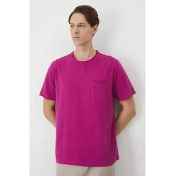 Bavlněné tričko Medicine pánské, fialová barva RS25.TSM060 44X, vel. XL