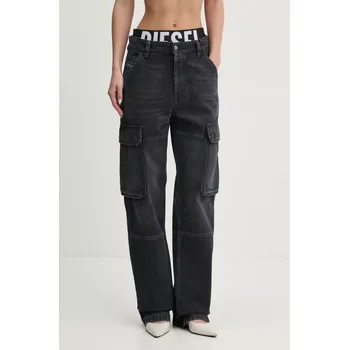 Dámské džíny Džíny Diesel D-POT-CARGO L.32 TROUSERS A16355.007Z9 šedá GRJ, vel. 25/32