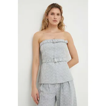 Dámská halenka Halenka Gestuz 10908647 šedá 09X, vel. 36