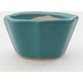 Květináč Mini bonsai miska 5 x 3,5 x 3 cm modrá