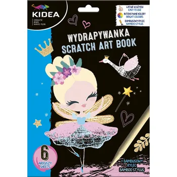 Set školních potřeb DRF KIDEA škrábací obrázek víly