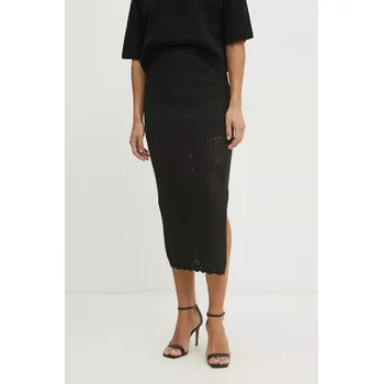 Dámská sukně Sukně Liviana Conti F5SB49 černá 99X, vel. XL