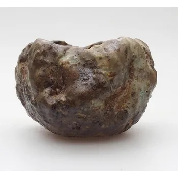 Květináč Keramická Skořápka 6,5 x 5 x 5 cm zelenohnědá