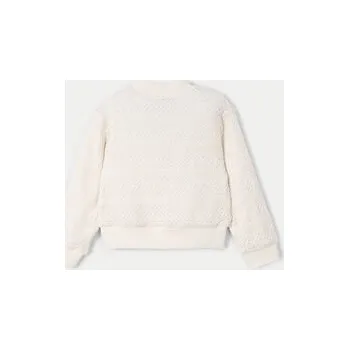 Dívčí mikina Mayoral Mikina 3409 Béžová Regular Fit 6Y