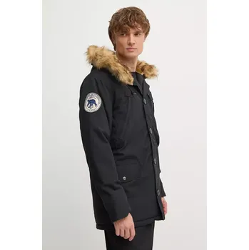 Bunda Alpha Industries Polar Jacket 123144 03 pánská, černá barva, zimní 123144.03 99X, vel. S