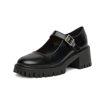 Dámské polobotky DeeZee Polobotky 1755-1 Černá 38