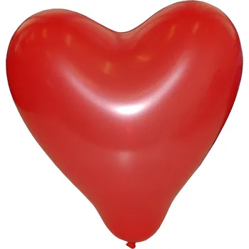 Balónek AX balónek srdíčko červené /100/
