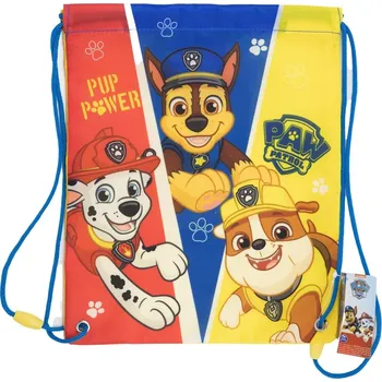 Školní sáček STOR Vak na záda Paw Patrol Pup Power 25×30 cm