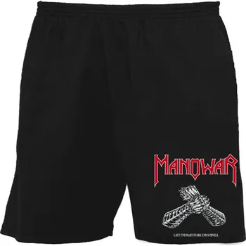 Pánské kraťasy bermudy, kraťasy Manowar - Laut Und Hart Stark Und Schnell