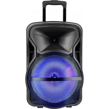 50W nabíjecí reproduktor na kolečkách, s mikrofonem 2200 mAh, 2-4h výdrž