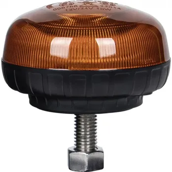 Maják KAMAR LED VÝSTRAŽNÝ MAJÁK 15W, 12V/24V, 3MÓDY, R10, R65, IP66, UCHYCENÍ ŠROUBEM [ALR0202]