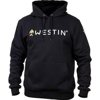 Rybářské oblečení Westin Mikina Original Hoodie Black - XXXL