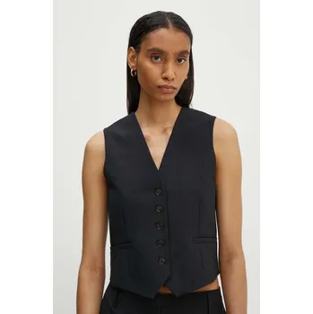 Dámská vesta Vesta s příměsí vlny Herskind Mister 5217134 námořnická modř 59A, vel. 36